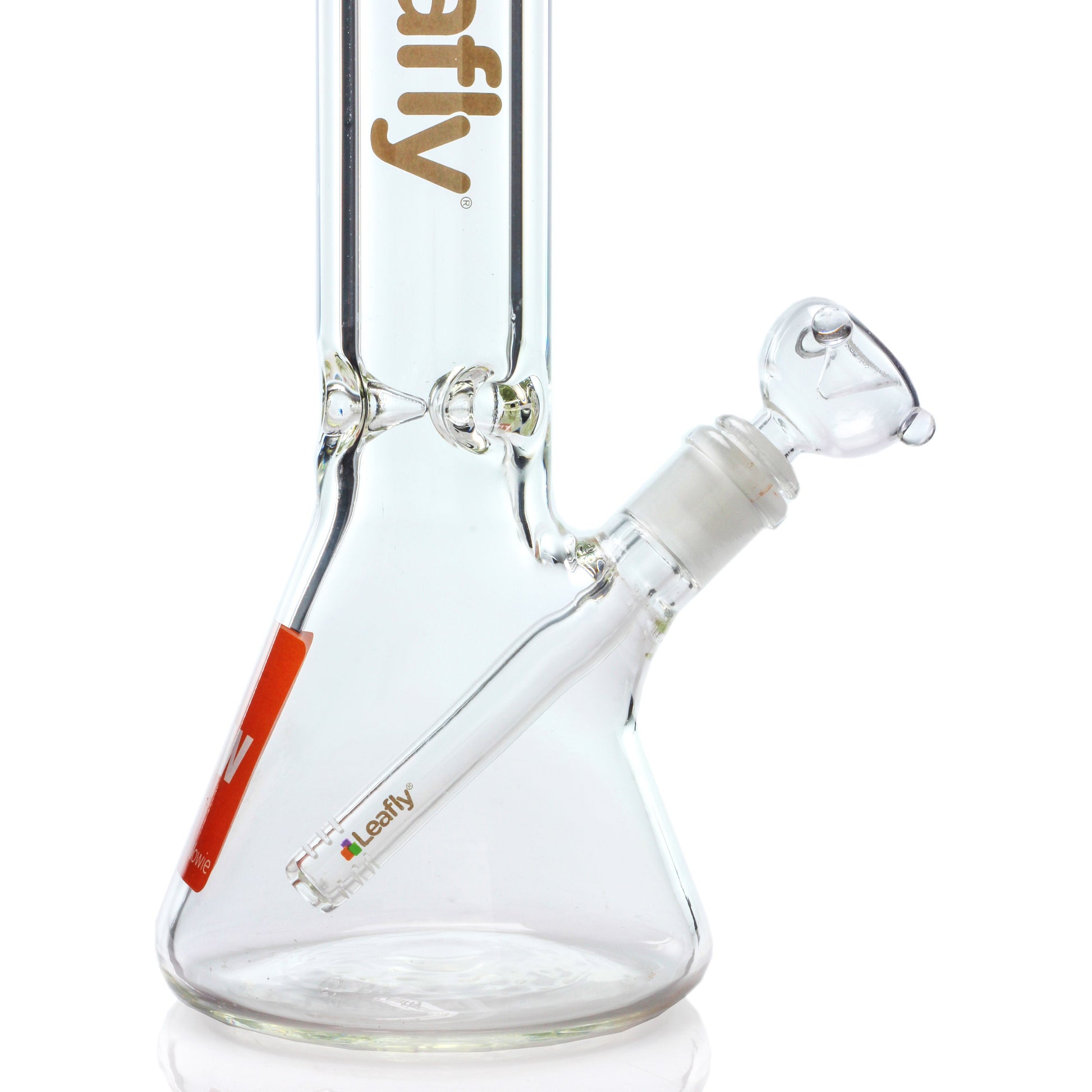 Leafly Strain Tile Beaker Bong - Sativa, Indica or Hybrid by Leafly Water Pipes | Mission Dispensary