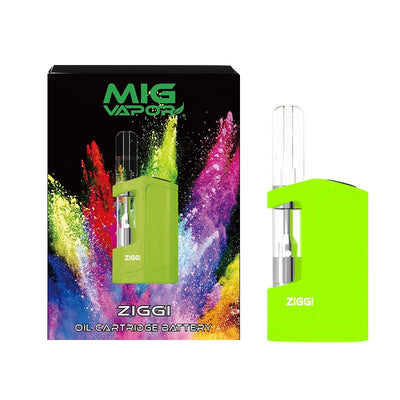 MiG Vapor ZIGGI Vape Pen Battery for Pre-Filled 510 Cartridges 🔋 by MiG Vapor | Mission Dispensary