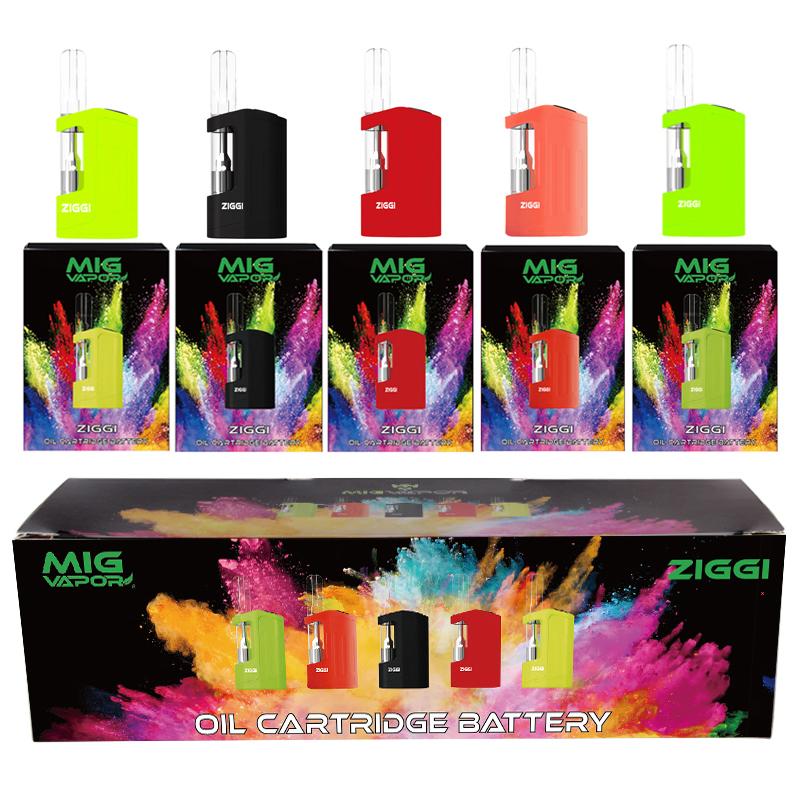 MiG Vapor ZIGGI Vape Pen Battery for Pre-Filled 510 Cartridges 🔋 by MiG Vapor | Mission Dispensary