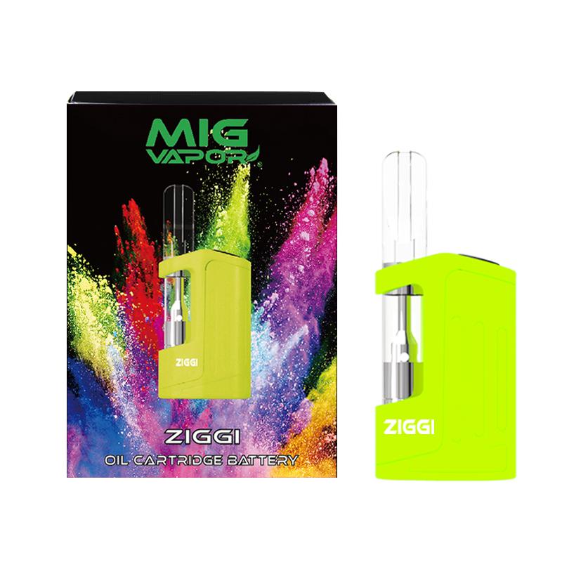 MiG Vapor ZIGGI Vape Pen Battery for Pre-Filled 510 Cartridges 🔋 by MiG Vapor | Mission Dispensary
