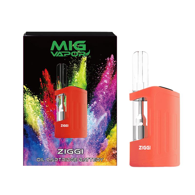 MiG Vapor ZIGGI Vape Pen Battery for Pre-Filled 510 Cartridges 🔋 by MiG Vapor | Mission Dispensary