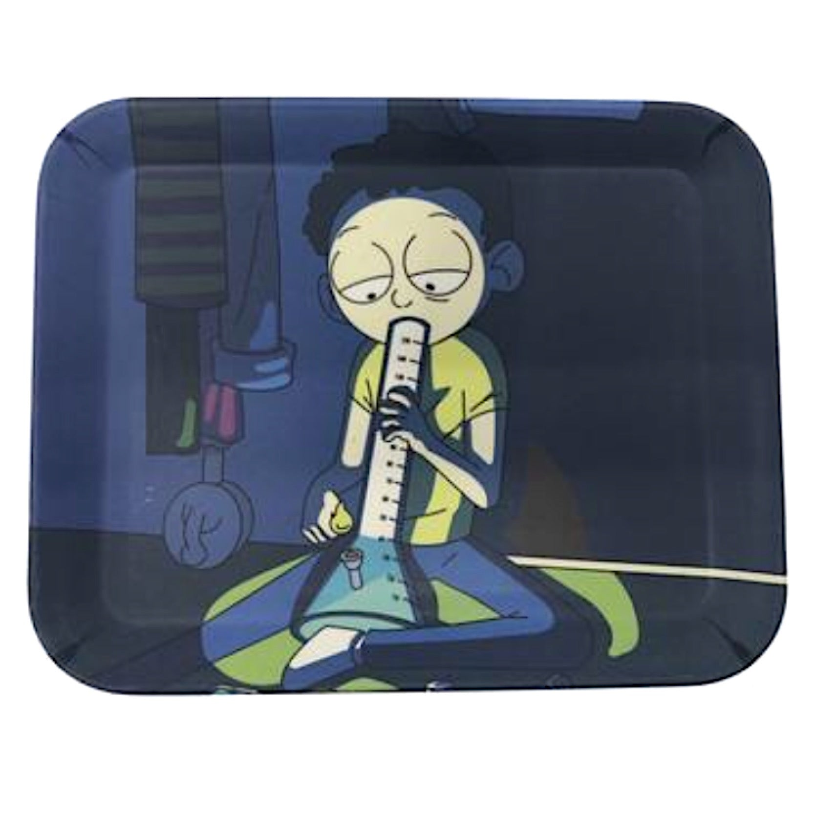 Rick & Morty Limited Edition “Mini Morbid” Rolling Tray (7.5 x 6) by Mission Dispensary | Mission Dispensary