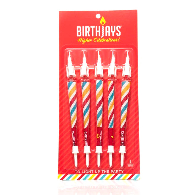 BirthJays Pre-Rolled Joint Birthday Candles 🎂 by BirthJays | Mission Dispensary