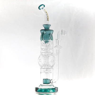 BoroTech 13 Swiss Cheeze Tunnel Recycler 🌿 by BoroTech Glass | Mission Dispensary