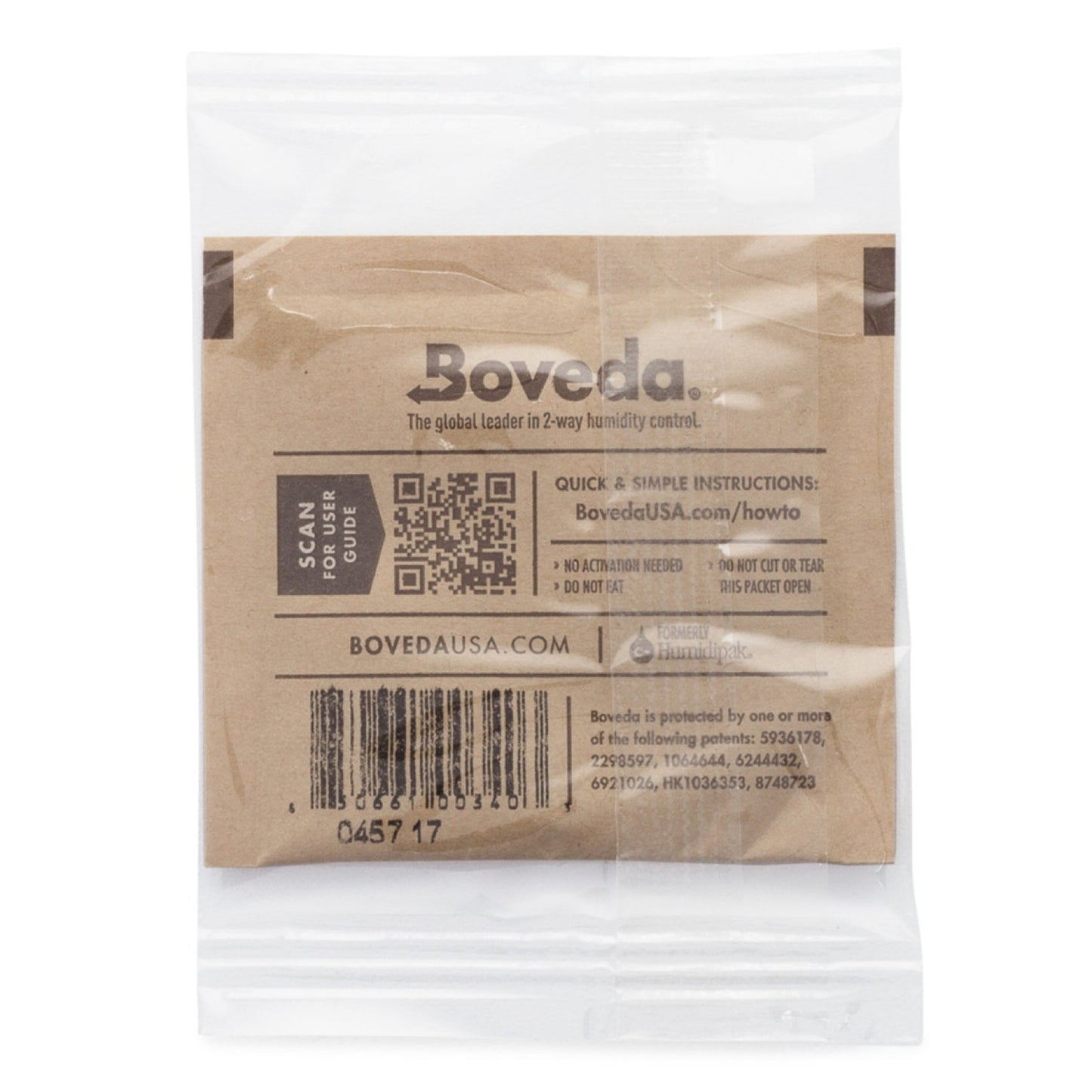 Boveda 62% 2-Way Relative Humidity Control Packs (Size 8) by Boveda Inc. | Mission Dispensary