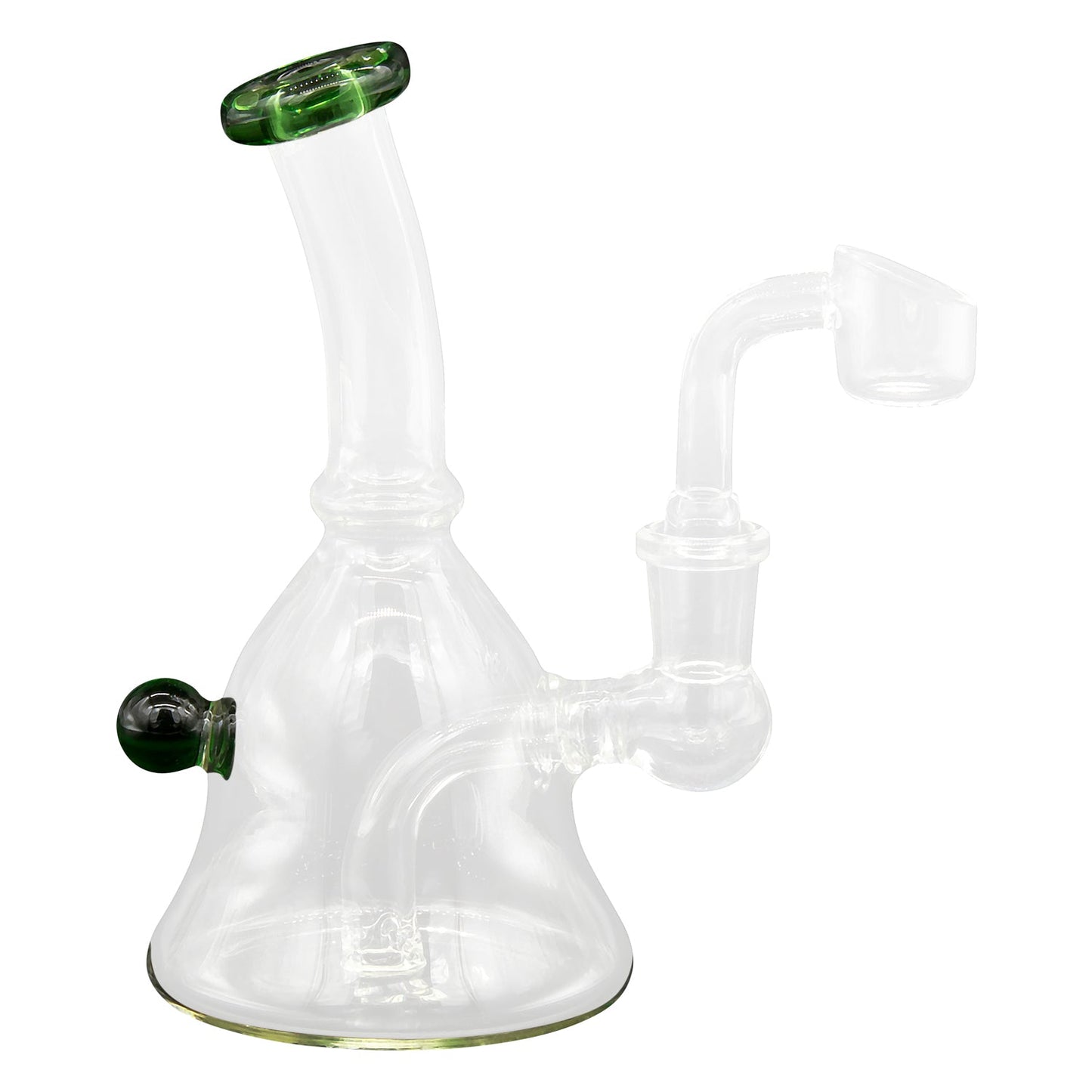 Mission Dispensary 6.5” Bell Base Dab Rig 🌿 by Mission Dispensary | Mission Dispensary