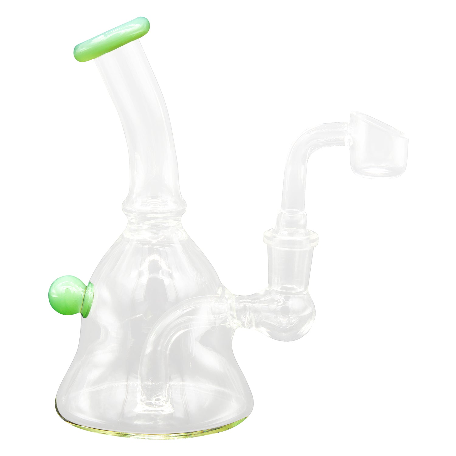 Mission Dispensary 6.5” Bell Base Dab Rig 🌿 by Mission Dispensary | Mission Dispensary