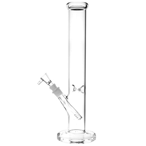 Mission Dispensary 14” Clear Straight Tube Bong by Mission Dispensary | Mission Dispensary