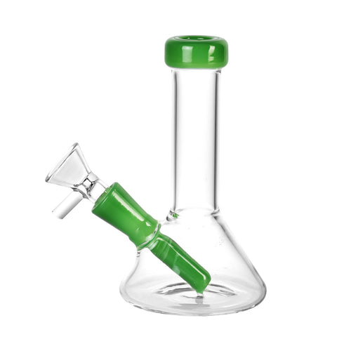 Mission Dispensary 5.25” Conical Mini Beaker Bong by Mission Dispensary | Mission Dispensary