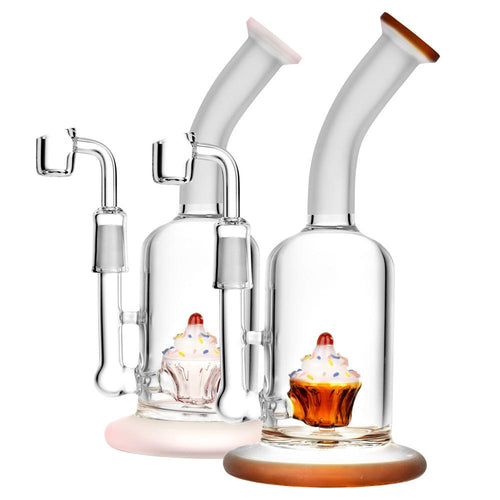 Mission Dispensary 8.5” Cupcake Dab Rig 🧁 by Mission Dispensary | Mission Dispensary