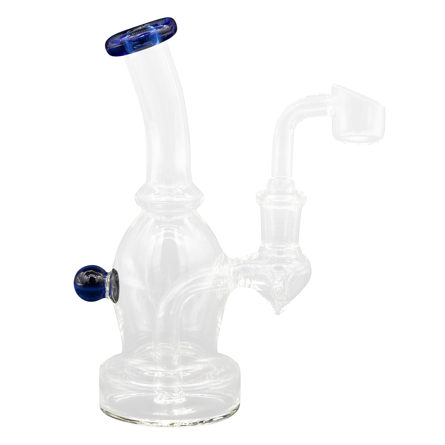 Mission Dispensary 6.5” Curved Body Dab Rig 🌿 by Mission Dispensary | Mission Dispensary