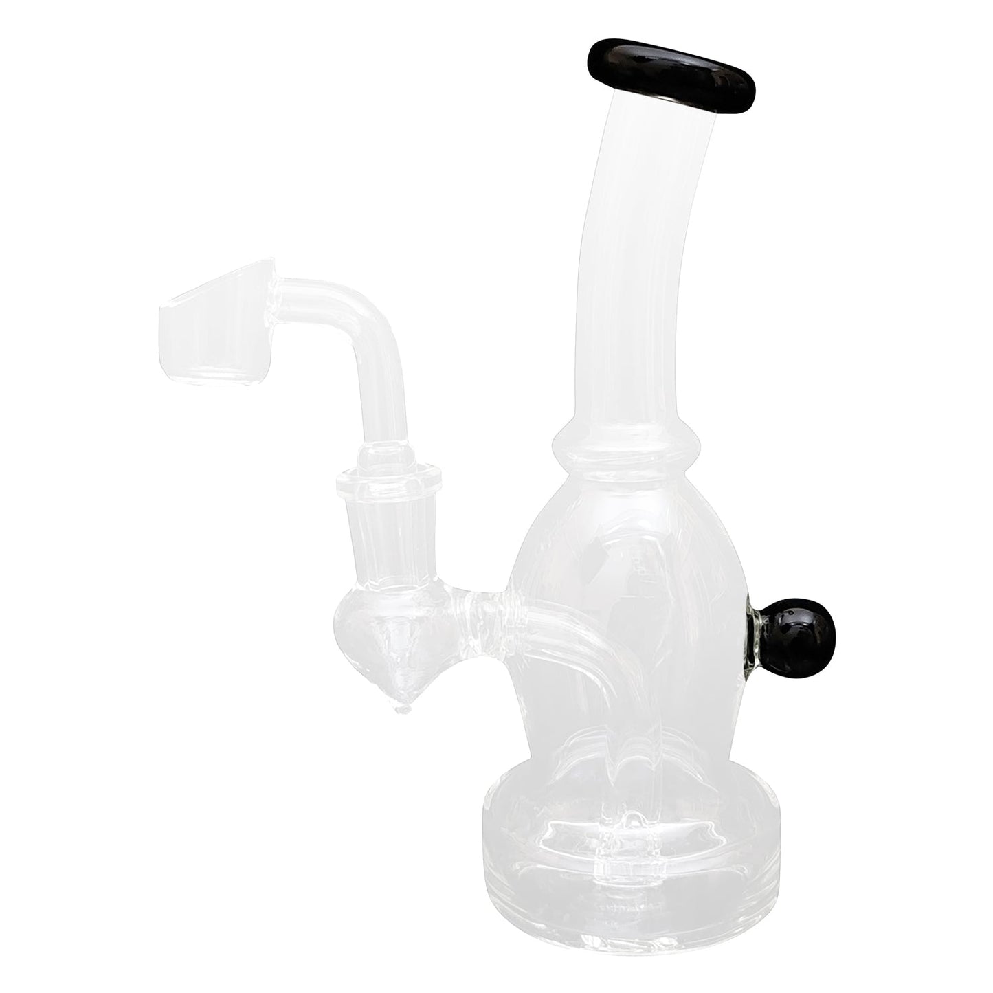 Mission Dispensary 6.5” Curved Body Dab Rig 🌿 by Mission Dispensary | Mission Dispensary