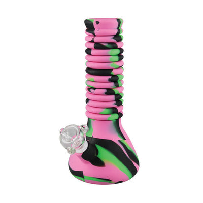 Mission Dispensary Extendable Silicone Beaker Bong (10” > 21”) by Mission Dispensary | Mission Dispensary