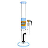 Mission Dispensary 15.5” Glitch Straight Tube Bong by Mission Dispensary | Mission Dispensary