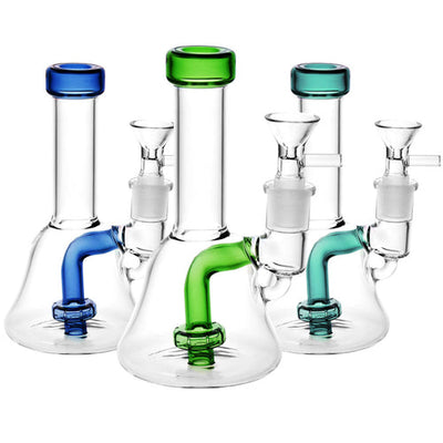 Mission Dispensary 6” Handbell Mini Bong by Mission Dispensary | Mission Dispensary