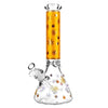 Mission Dispensary 14” Hemp Leaf Beaker Bong by Mission Dispensary | Mission Dispensary