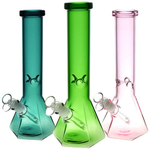 Mission Dispensary 12” Hextasy Beaker Bong by Mission Dispensary | Mission Dispensary