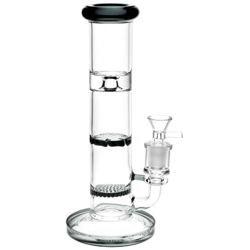 Mission Dispensary 9” Honeycomb Perc Bong by Mission Dispensary | Mission Dispensary