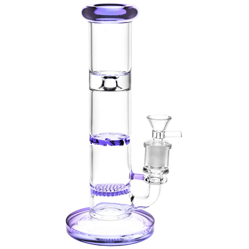 Mission Dispensary 9” Honeycomb Perc Bong by Mission Dispensary | Mission Dispensary