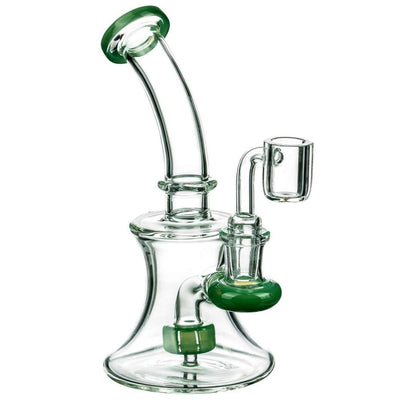 Mission Dispensary 7” Hourglass Dab Rig 🌿 by Mission Dispensary | Mission Dispensary