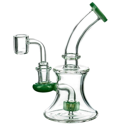 Mission Dispensary 7” Hourglass Dab Rig 🌿 by Mission Dispensary | Mission Dispensary