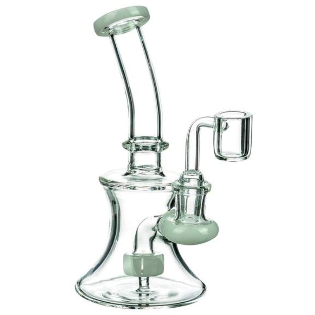 Mission Dispensary 7” Hourglass Dab Rig 🌿 by Mission Dispensary | Mission Dispensary