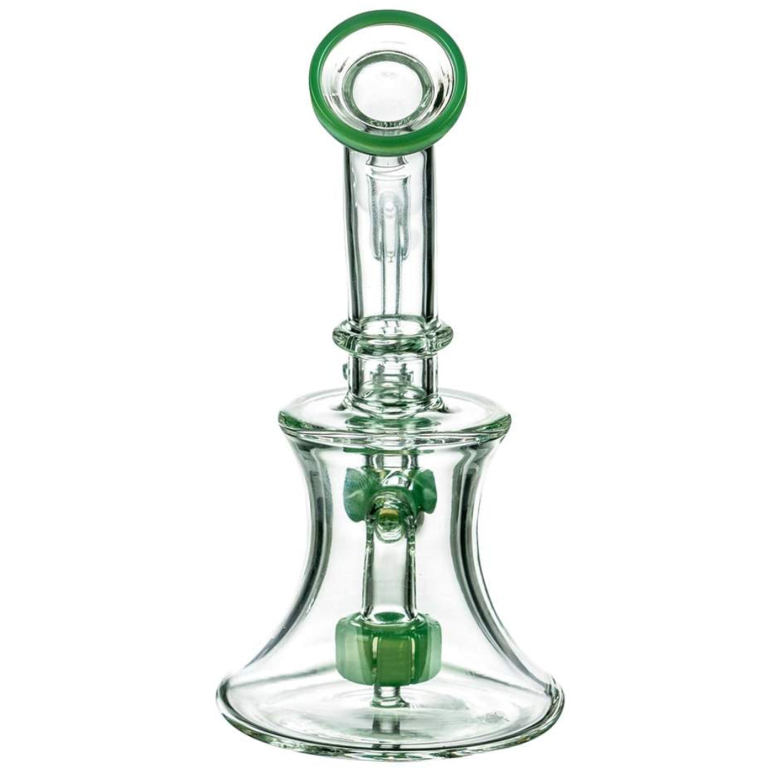 Mission Dispensary 7” Hourglass Dab Rig 🌿 by Mission Dispensary | Mission Dispensary