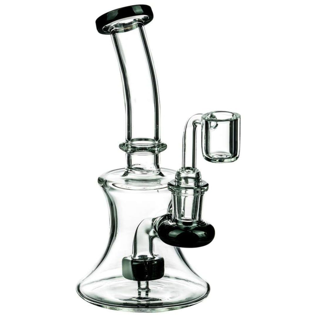 Mission Dispensary 7” Hourglass Dab Rig 🌿 by Mission Dispensary | Mission Dispensary