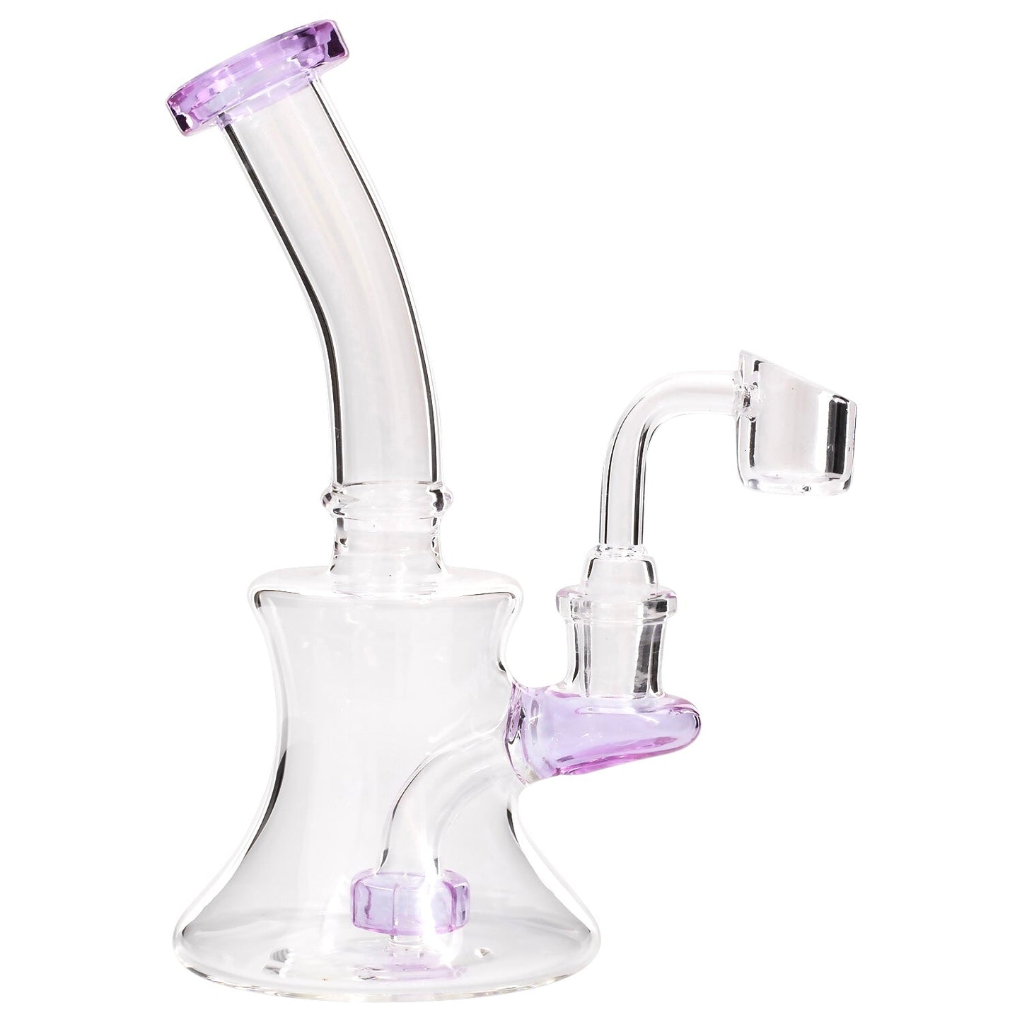 Mission Dispensary 7” Hourglass Dab Rig 🌿 by Mission Dispensary | Mission Dispensary