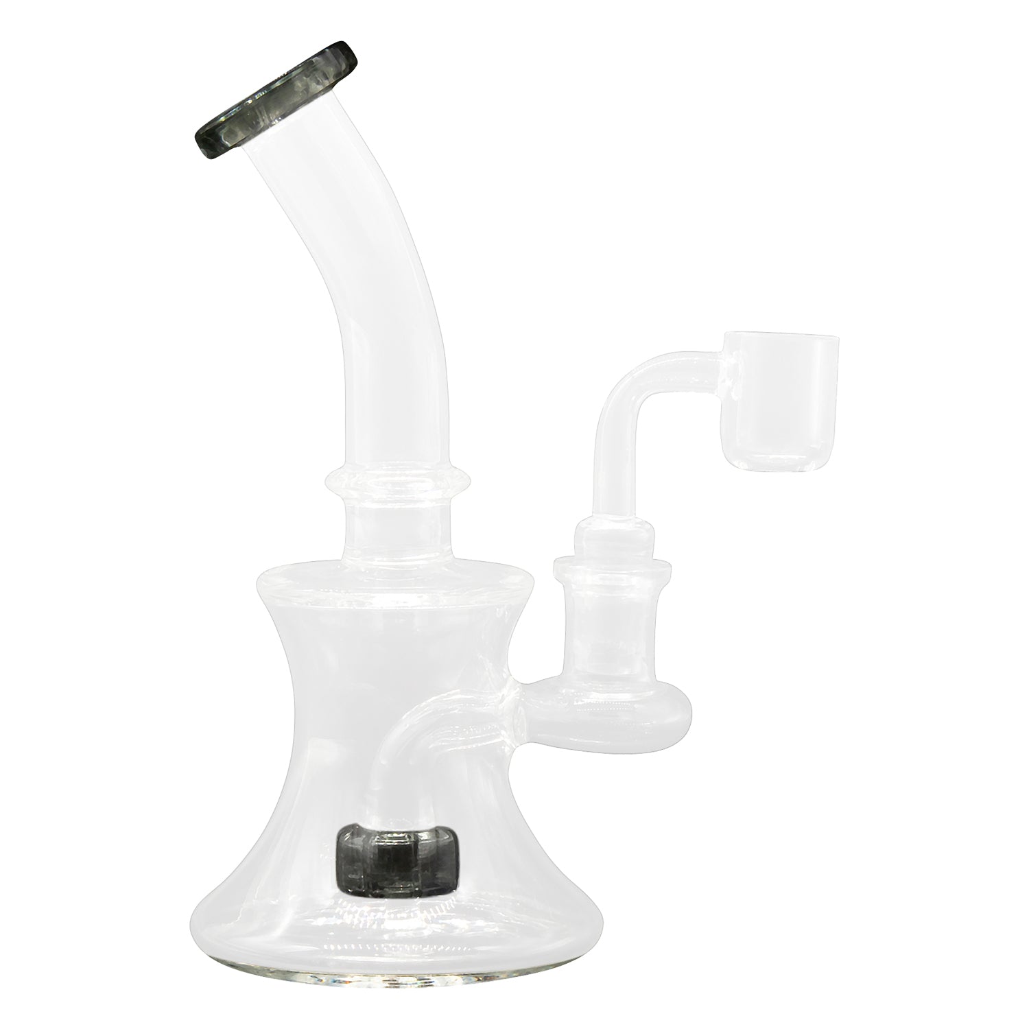 Mission Dispensary 7” Hourglass Dab Rig 🌿 by Mission Dispensary | Mission Dispensary