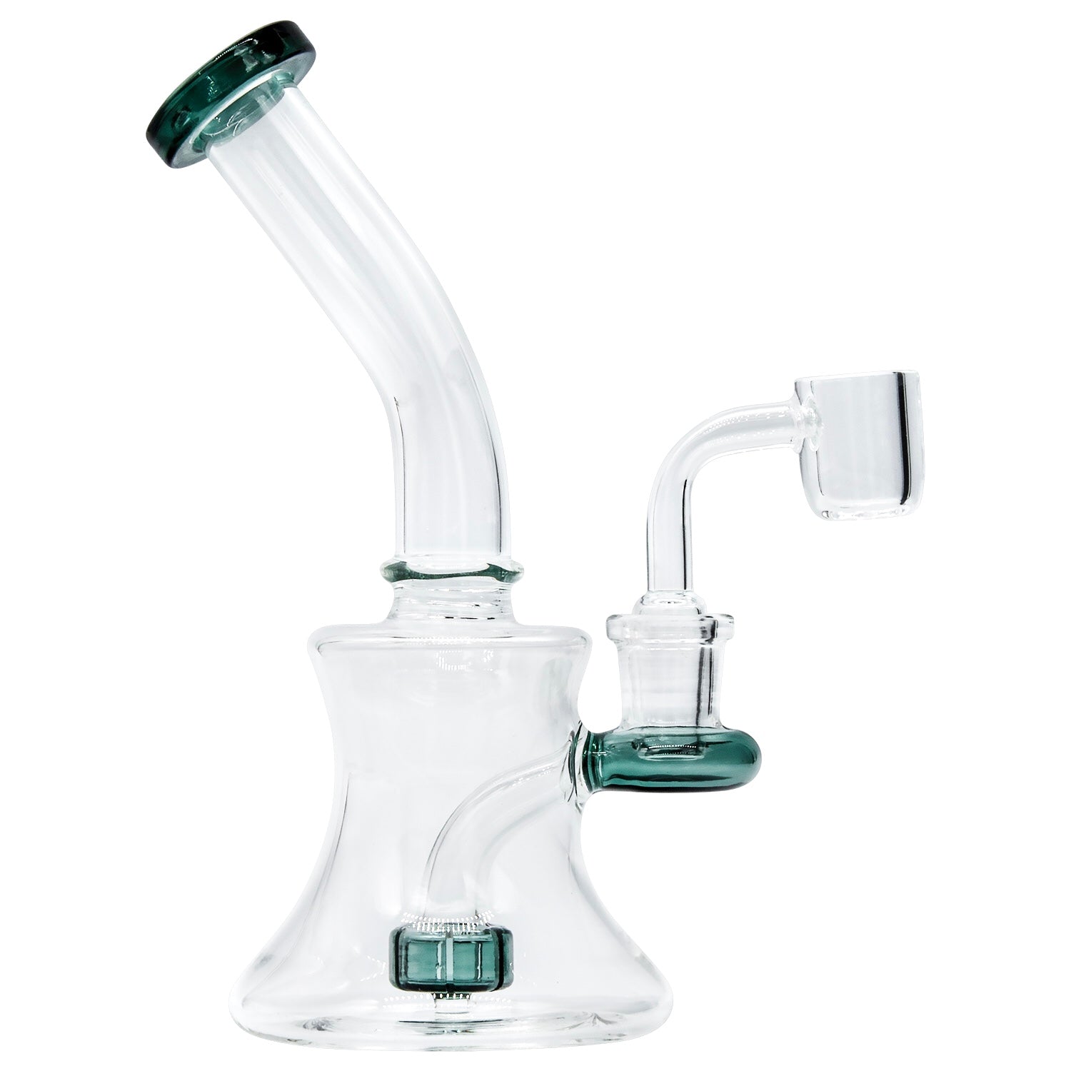 Mission Dispensary 7” Hourglass Dab Rig 🌿 by Mission Dispensary | Mission Dispensary