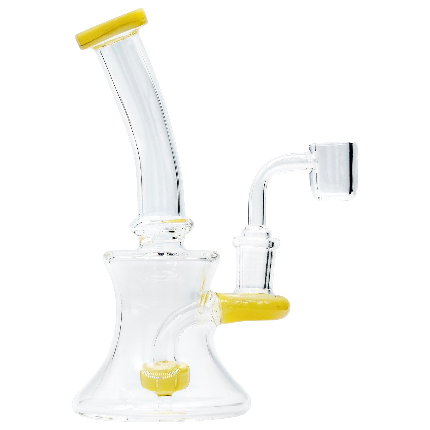 Mission Dispensary 7” Hourglass Dab Rig 🌿 by Mission Dispensary | Mission Dispensary