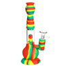 Mission Dispensary 9” Beehive 2-in-1 Silicone Bong & Dab Straw by Mission Dispensary | Mission Dispensary