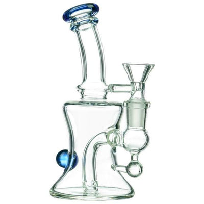 Mission Dispensary 6.5” Marble Studded Dab Rig 🌿 by Mission Dispensary | Mission Dispensary