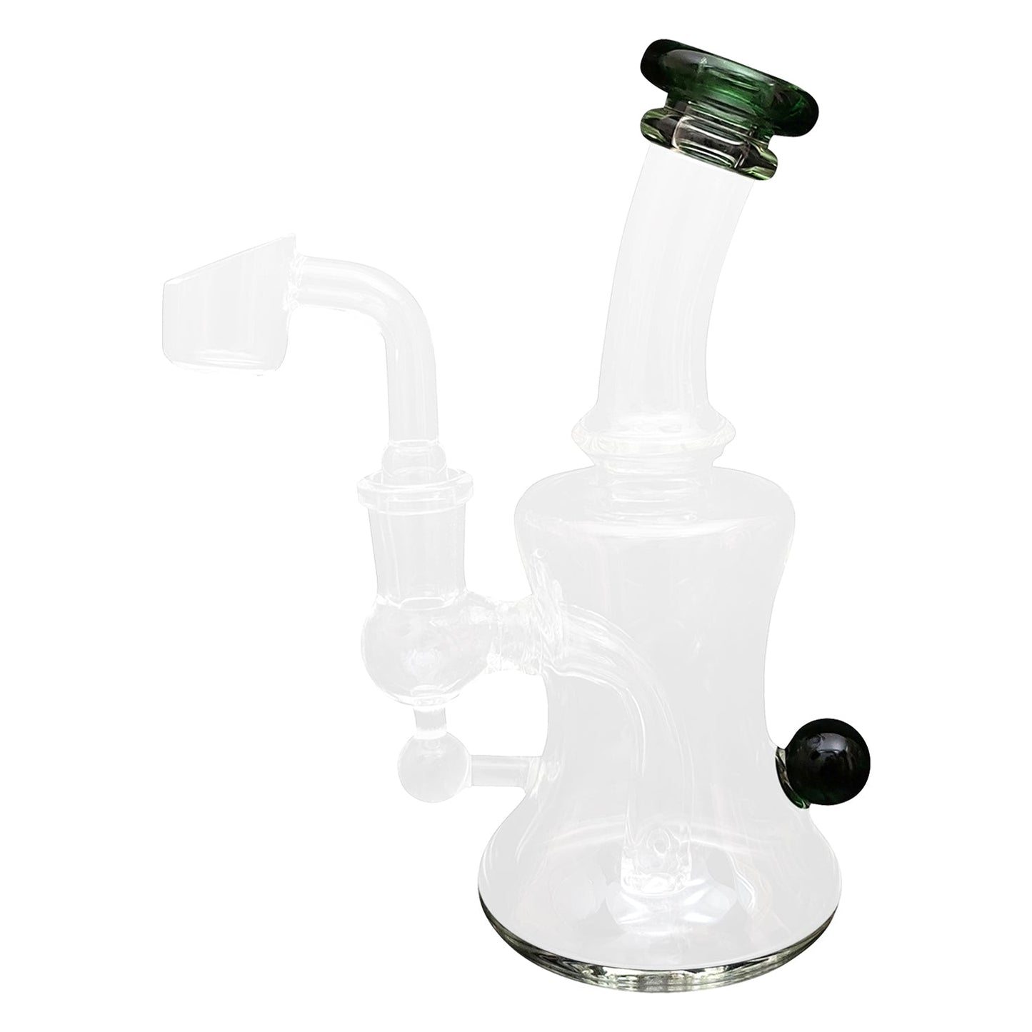 Mission Dispensary 6.5” Marble Studded Dab Rig 🌿 by Mission Dispensary | Mission Dispensary