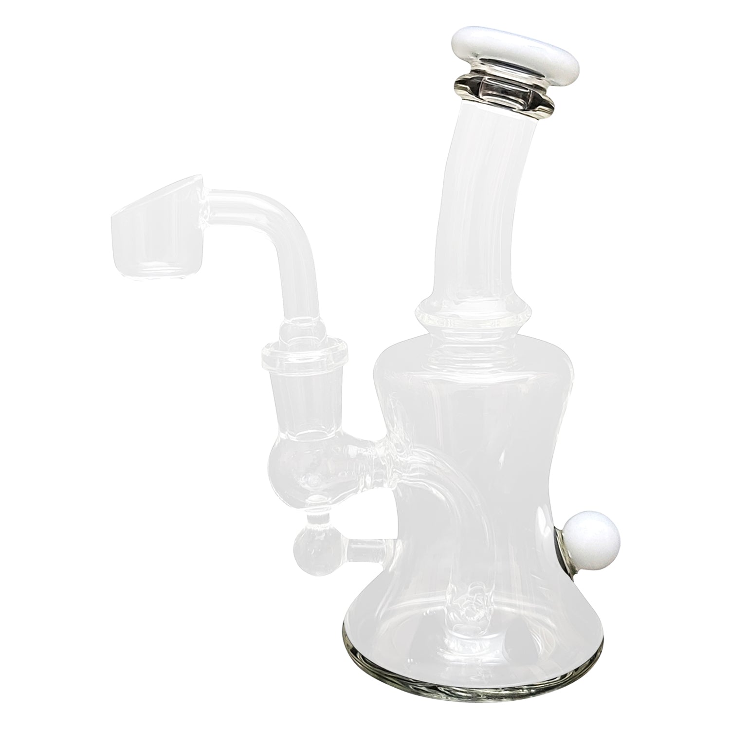 Mission Dispensary 6.5” Marble Studded Dab Rig 🌿 by Mission Dispensary | Mission Dispensary