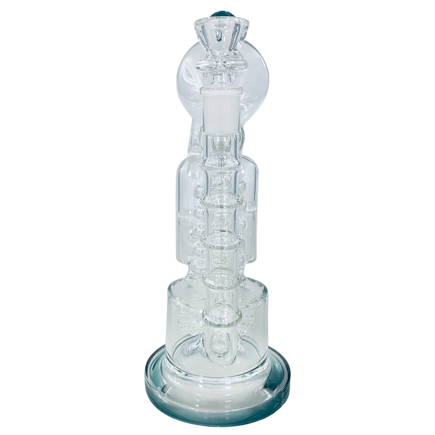 Mission Dispensary 14” Microscope Recycler Bong 🌿