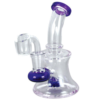 Mission Dispensary 5” Mini Hourglass Dab Rig by Mission Dispensary | Mission Dispensary