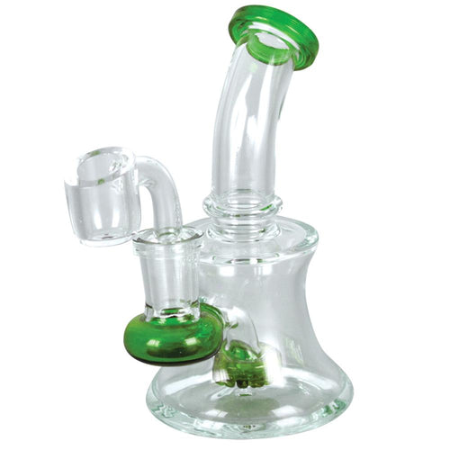 Mission Dispensary 5” Mini Hourglass Dab Rig by Mission Dispensary | Mission Dispensary