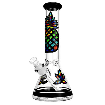 Mission Dispensary 12.5” Pineapple Beaker Bong 🍍 by Mission Dispensary | Mission Dispensary