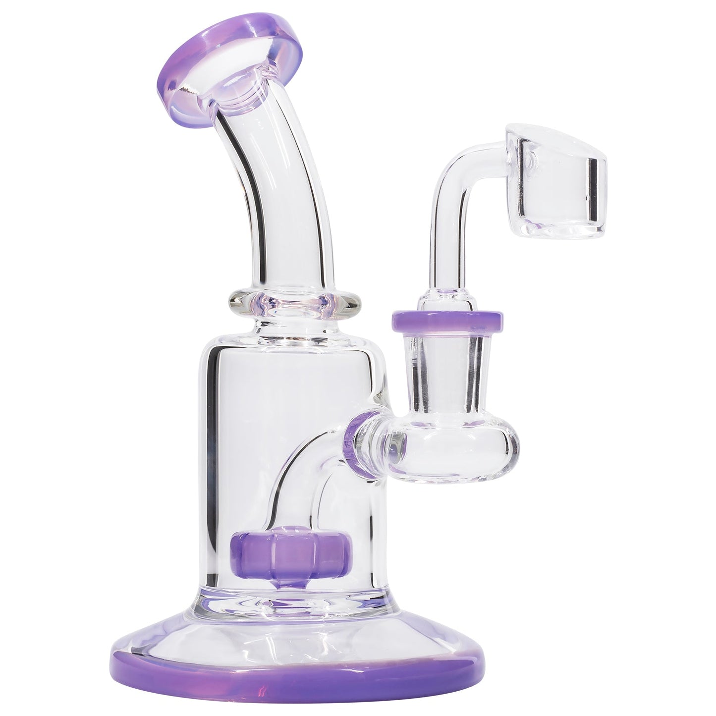 Mission Dispensary 6.5” Showerhead Perc Mini Rig by Mission Dispensary | Mission Dispensary