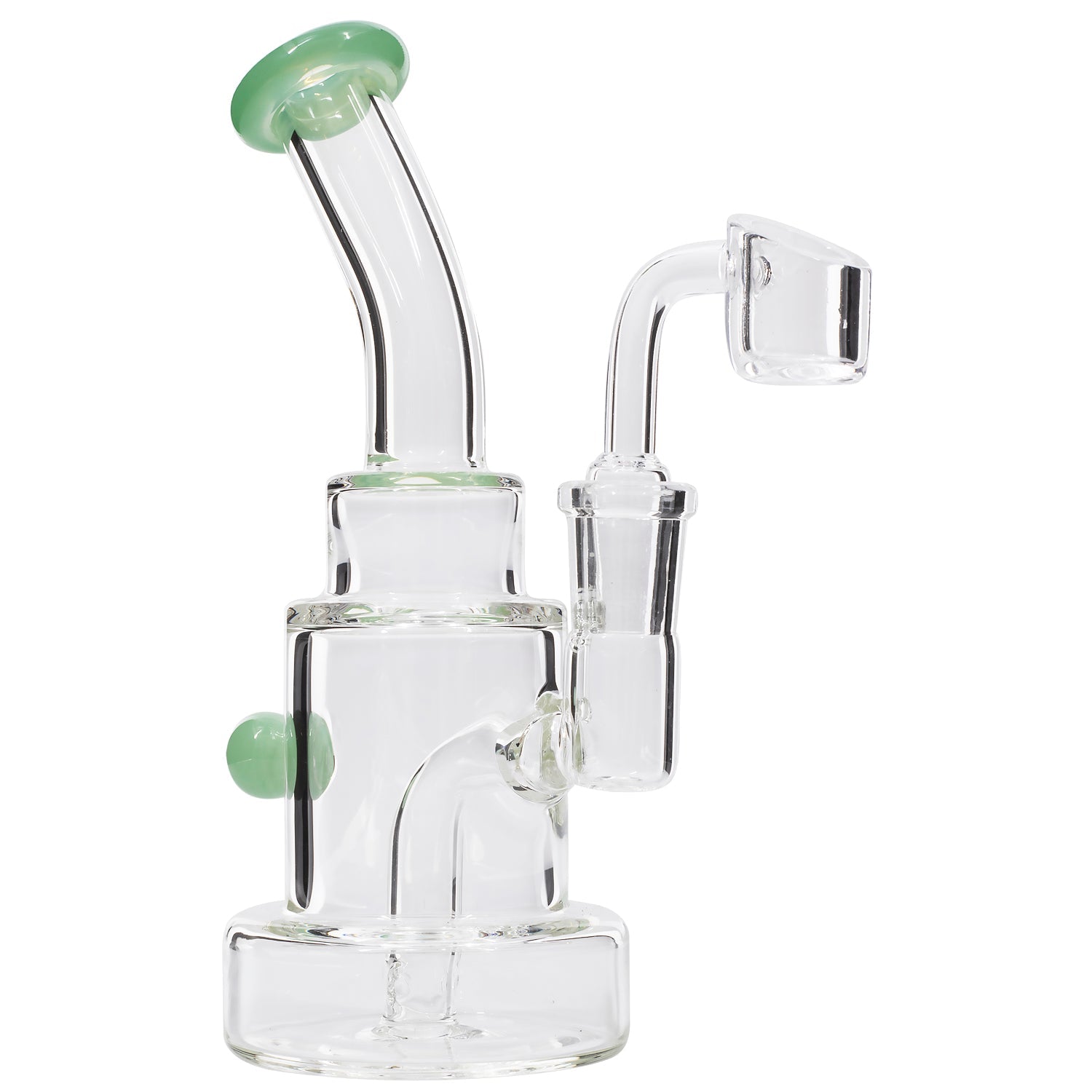 Mission Dispensary 6.5” Stacked Cake Dab Rig by Mission Dispensary | Mission Dispensary