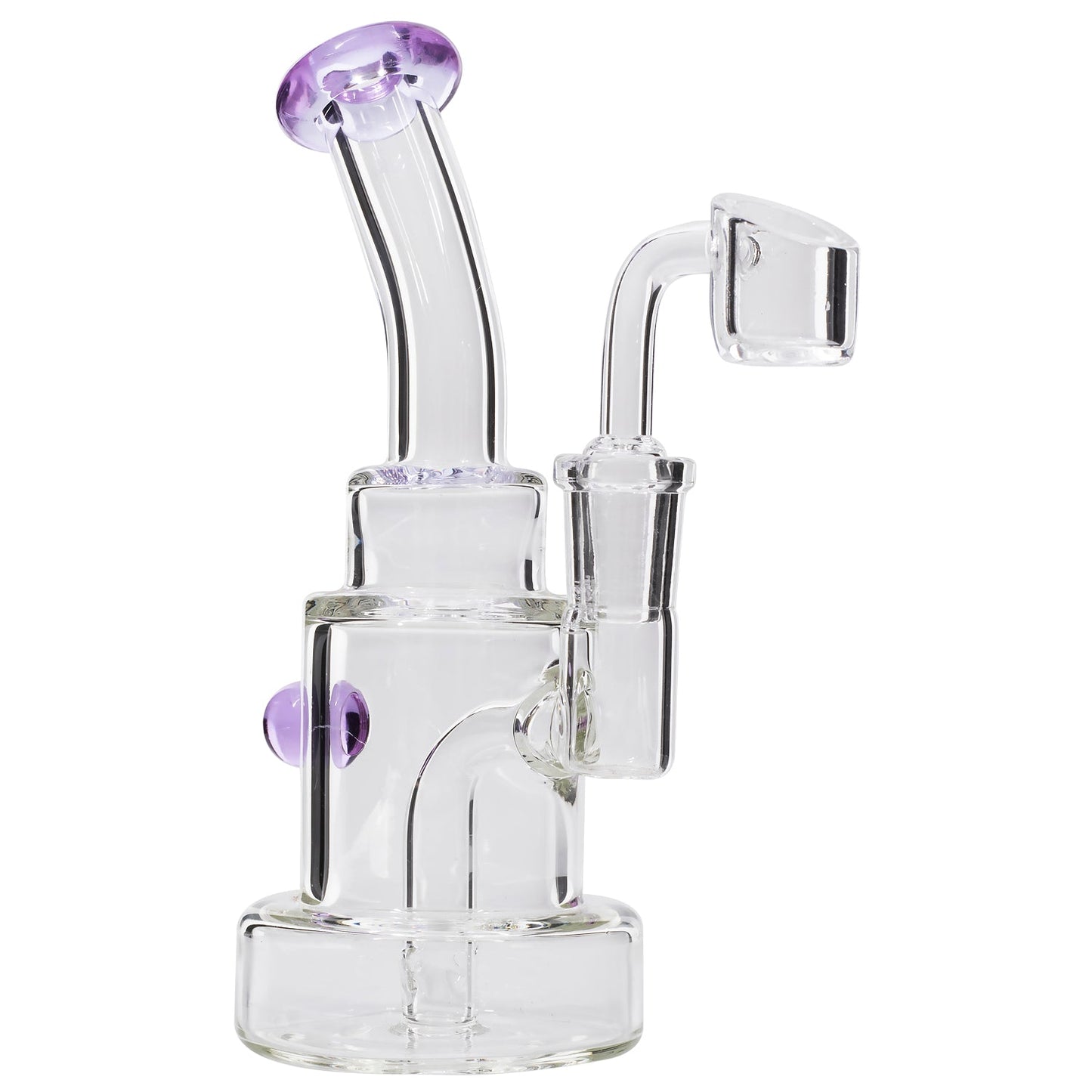 Mission Dispensary 6.5” Stacked Cake Dab Rig by Mission Dispensary | Mission Dispensary