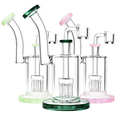 Mission Dispensary 7” Tree Perc Mini Rig by Mission Dispensary | Mission Dispensary