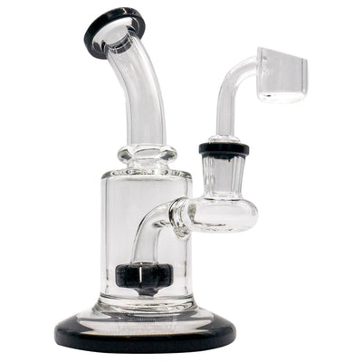 Mission Dispensary 6.5” Showerhead Perc Mini Rig by Mission Dispensary | Mission Dispensary