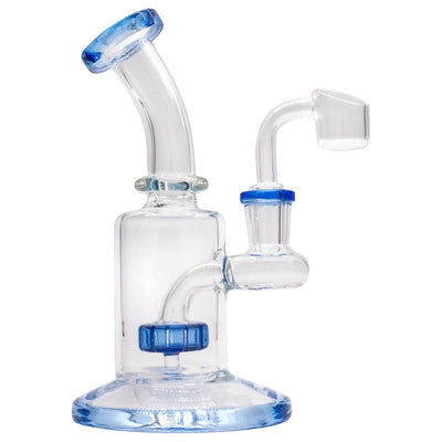 Mission Dispensary 6.5” Showerhead Perc Mini Rig by Mission Dispensary | Mission Dispensary