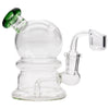 Mission Dispensary 4.5” Snow Globe Dab Rig by Mission Dispensary | Mission Dispensary