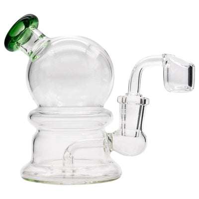 Mission Dispensary 4.5” Snow Globe Dab Rig by Mission Dispensary | Mission Dispensary