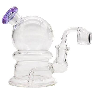 Mission Dispensary 4.5” Snow Globe Dab Rig by Mission Dispensary | Mission Dispensary