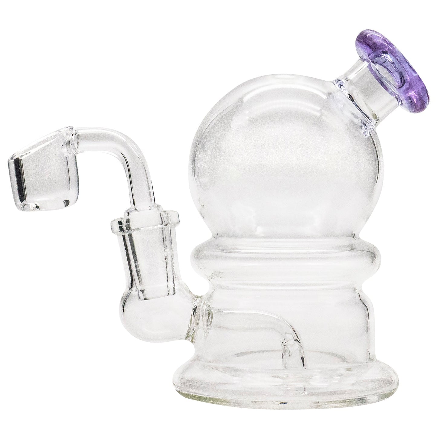 Mission Dispensary 4.5” Snow Globe Dab Rig by Mission Dispensary | Mission Dispensary